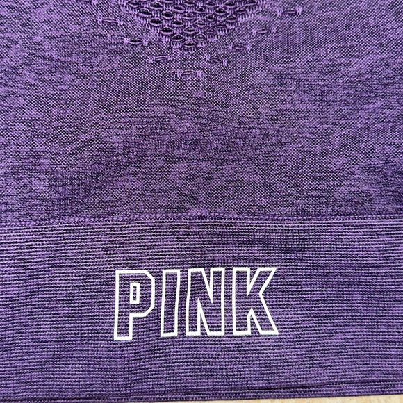 Purple Sports Bra (PINK) - Picture 2 of 6